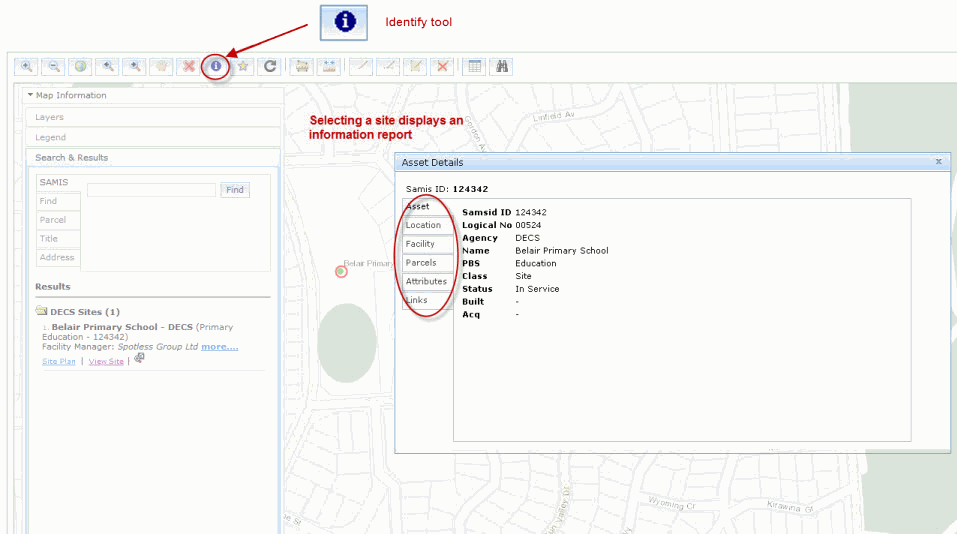 SAMIS > Training > Module 12 - Geographic Information using pel]o[rus
