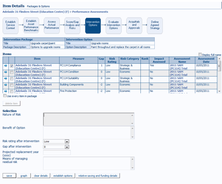 SAMIS > Training > Module 18 - Intervention Packages